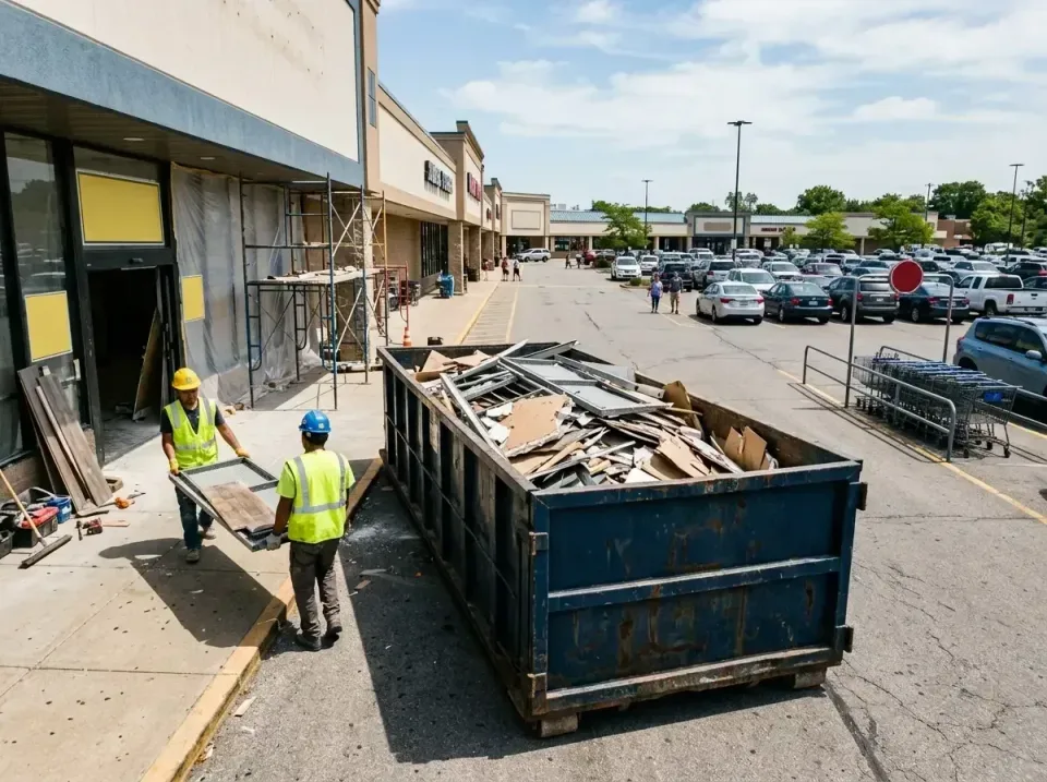 retail-store-renovation-debris-003 — frequently asked questions, Roll-off Dumpster Rentals in Pottsgrove, PA